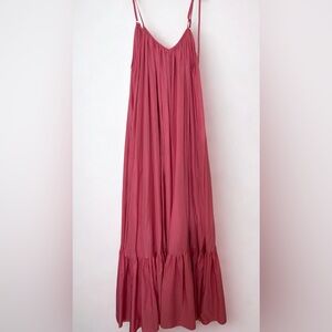 Extra long Pink Maxi Dress